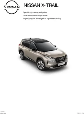 Nissan-katalog i Elverum | Nissan X-Trail | 2024-08-16T00:00:00.000Z - 2025-08-16T00:00:00.000Z