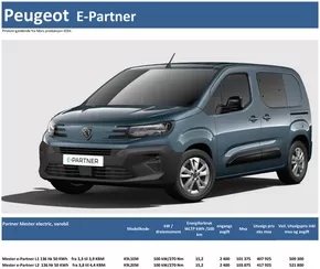 Peugeot-katalog i Mo i Rana | Last ned prisliste for Peugeot E-Partner | 2024-08-27T00:00:00.000Z - 2025-08-27T00:00:00.000Z