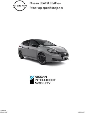 Nissan-katalog i Egersund | Nissan LEAF | 2024-10-02T00:00:00.000Z - 2025-10-02T00:00:00.000Z