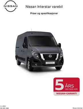 Nissan-katalog i Kragerø | Nissan Interstar | 2025-01-03T00:00:00.000Z - 2026-01-03T00:00:00.000Z