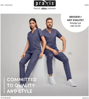 Praxis-katalog i Støren | Embroidery i high quality | 2025-01-16T00:00:00.000Z - 2025-09-30T00:00:00.000Z