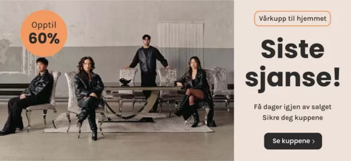 A-Møbler-katalog | Attraktive spesialtilbud for alle | 2026-04-08T00:00:00.000Z - 2026-04-22T00:00:00.000Z