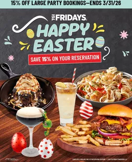 TGI Fridays-katalog | Aktuelle tilbud og kampanjer | 2026-04-09T00:00:00.000Z - 2026-04-23T00:00:00.000Z
