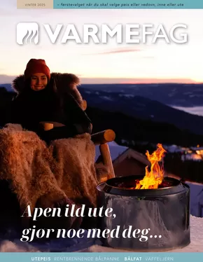 Varmefag-katalog i Førde | Åpen ild ute, gjør noe med deg... | 2025-02-03T00:00:00.000Z - 2025-12-31T00:00:00.000Z