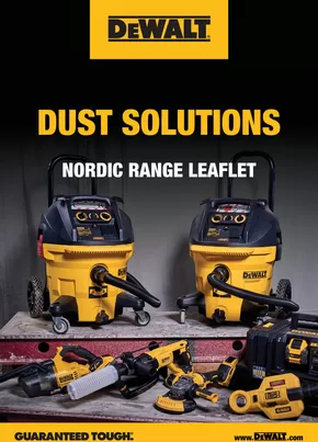 Dewalt-katalog i Horten | Dust solutions | 2025-02-14T00:00:00.000Z - 2025-12-31T00:00:00.000Z