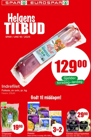 Eurospar-katalog i Harstad | Våre beste tilbud for deg | 2025-10-09T00:00:00.000Z - 2025-10-11T00:00:00.000Z