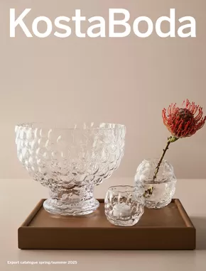 New Wave-katalog i Øksnes | Kosta Boda | 2025-03-06T00:00:00.000Z - 2025-08-31T00:00:00.000Z