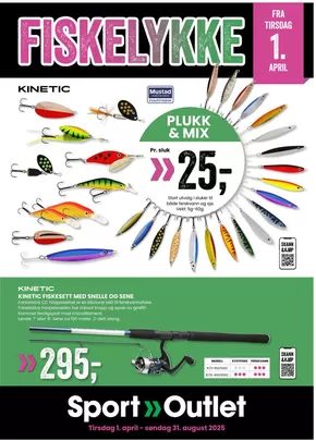 Sport Outlet-katalog i Kristiansund | Flott tilbud for kuppjegere | 2025-04-01T00:00:00.000Z - 2025-08-31T00:00:00.000Z