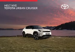 Toyota-katalog i Kristiansund | Urban Cruiser Kundeavis | 2025-04-04T00:00:00.000Z - 2026-04-04T00:00:00.000Z