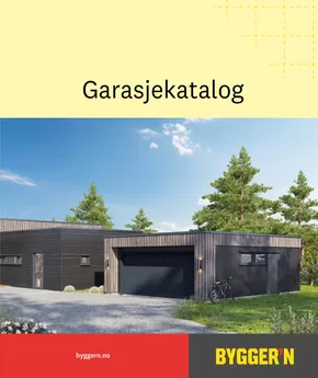 Bygger'n-katalog i Støren | Garasjekatalog | 2025-04-11T00:00:00.000Z - 2025-12-31T00:00:00.000Z