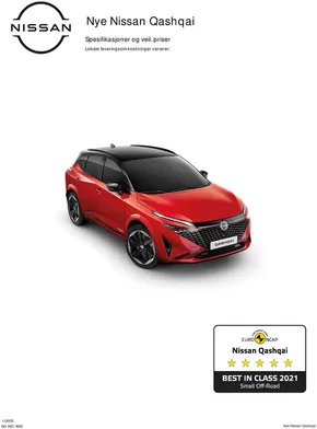 Nissan-katalog i Nesodden | Nye Qashqai | 2025-04-21T00:00:00.000Z - 2026-04-21T00:00:00.000Z