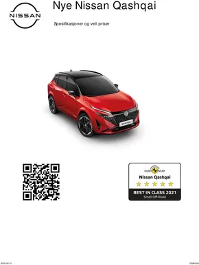 Nissan-katalog i Egersund | Nye Qashqai | 2025-04-23T00:00:00.000Z - 2026-04-23T00:00:00.000Z