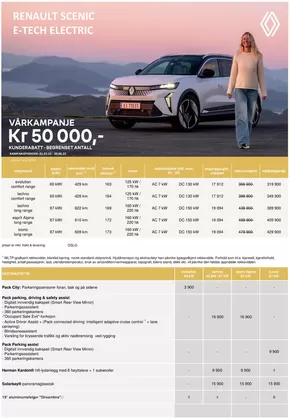 Renault-katalog i Solbergelva | Renault Scenic E-Tech electric | 2025-03-01T00:00:00.000Z - 2025-06-30T00:00:00.000Z