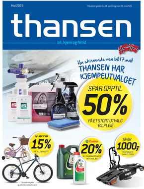 Thansen-katalog i Tiller | Spar Opptil 50% | 2025-04-28T00:00:00.000Z - 2025-05-25T00:00:00.000Z