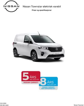 Nissan-katalog i Kragerø | Townstar Varebil | 2025-05-01T00:00:00.000Z - 2026-05-01T00:00:00.000Z