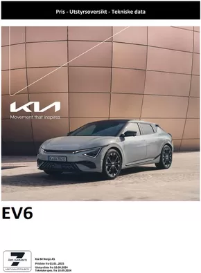 Kia-katalog i Kristiansund | Kia EV6 | 2025-05-02T00:00:00.000Z - 2026-05-02T00:00:00.000Z