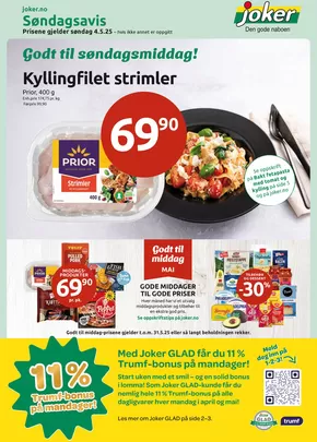 Joker-katalog i Bryggja | Joker Kundeavis | 2025-05-04T00:00:00.000Z - 2025-05-31T00:00:00.000Z