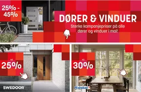 Bygghjemme-katalog i Støren | Dører & vinduer | 2025-05-19T00:00:00.000Z - 2025-06-02T00:00:00.000Z