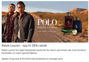 Shopping4net-katalog i Kristiansund | Ralph Lauren - opp til 35% rabatt | 2025-05-05T00:00:00.000Z - 2025-05-31T00:00:00.000Z