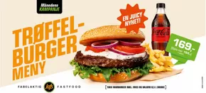Trøffel-burger meny