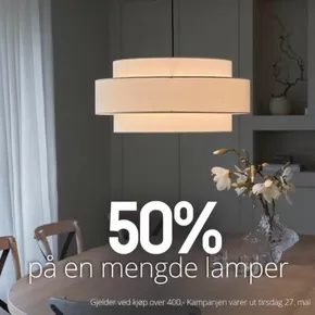 Lampehuset-katalog | 50% | 2025-05-13T00:00:00.000Z - 2025-05-27T00:00:00.000Z
