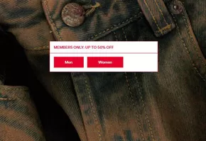 Members only: up to 50% off