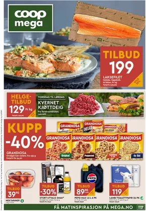 Coop Mega-katalog i Lillehammer | Attraktive spesialtilbud for alle | 2025-05-19T00:00:00.000Z - 2025-05-25T00:00:00.000Z