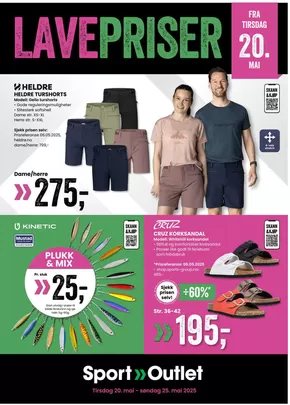 Sport Outlet-katalog i Kristiansund | Spesialtilbud for deg | 2025-05-20T00:00:00.000Z - 2025-05-25T00:00:00.000Z