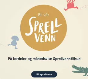 Sprell-katalog i Laksevåg | Sprell venn | 2025-05-21T00:00:00.000Z - 2025-06-04T00:00:00.000Z
