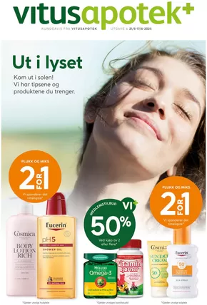 Vitusapotek-katalog i Kristiansund | Vitusapotek Kundeavis | 2025-05-21T00:00:00.000Z - 2025-06-17T00:00:00.000Z