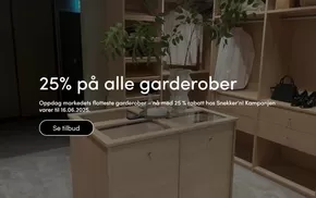 Snekker'n-katalog i Øystese | 25% på alle garderober | 2025-05-21T00:00:00.000Z - 2025-06-16T00:00:00.000Z
