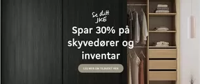 JKE Design-katalog i Leknes | Spar 30% på skyvedører og inventar | 2025-05-21T00:00:00.000Z - 2025-08-31T00:00:00.000Z