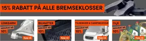 Skruvat-katalog i Øverbygd | 15% rabatt på alle bremseklosser | 2025-05-23T00:00:00.000Z - 2025-06-06T00:00:00.000Z