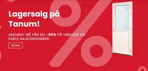 Lagersalg på Tanum!