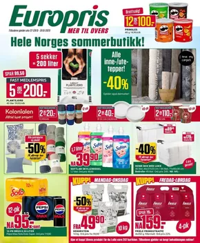 Europris-katalog i Øyestranda | Europris Dm 22-25 MYBRING | 2025-05-26T00:00:00.000Z - 2025-05-31T00:00:00.000Z