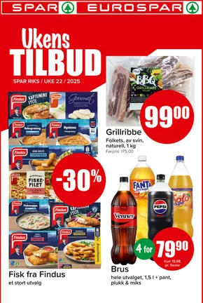 Spar-katalog i Namsos | Spar Kundeavis | 2025-05-26T00:00:00.000Z - 2025-06-01T00:00:00.000Z