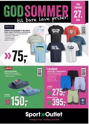 Sport Outlet-katalog i Bodø | Topptilbud for alle kuppjegere | 2025-05-27T00:00:00.000Z - 2025-06-01T00:00:00.000Z