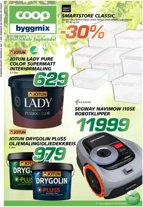 Coop Byggmix-katalog i Moi | Coop Byggmix Kundeavis | 2025-05-26T00:00:00.000Z - 2025-06-08T00:00:00.000Z