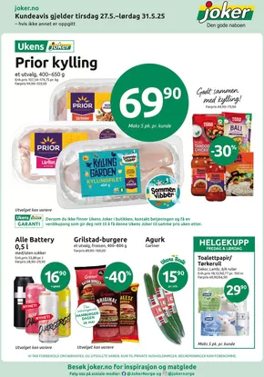 Joker-katalog i Skiptvet | Joker Kundeavis | 2025-05-27T00:00:00.000Z - 2025-05-31T00:00:00.000Z