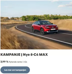 Citroën-katalog i Haugesund | Kampanje | nye ë-c4 max | 2025-05-28T00:00:00.000Z - 2025-05-31T00:00:00.000Z