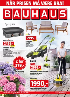 Bauhaus-katalog i Ski | Når prisen må være bra! | 2025-05-28T00:00:00.000Z - 2025-06-15T00:00:00.000Z