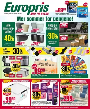 Europris-katalog i Gressvik | Europris DM 23-25 MYBRING | 2025-06-02T00:00:00.000Z - 2025-06-07T00:00:00.000Z