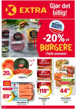 Coop Extra-katalog i Hokksund | Aktuelle tilbud og kampanjer | 2025-06-02T00:00:00.000Z - 2025-06-08T00:00:00.000Z