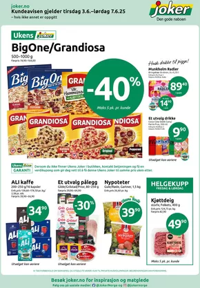 Joker-katalog i Hokksund | Joker Kundeavis | 2025-06-03T00:00:00.000Z - 2025-06-07T00:00:00.000Z