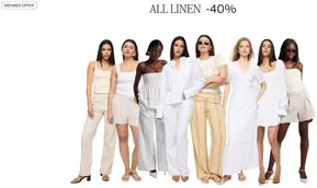 All linen -40%