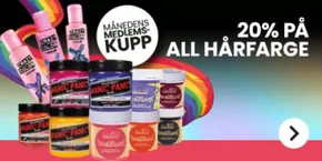 Outland-katalog i Kristiansand | 20% på all hårfarge | 2025-06-03T00:00:00.000Z - 2025-06-17T00:00:00.000Z