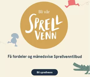 Sprell-katalog | Sprell venn | 2025-06-05T00:00:00.000Z - 2025-06-19T00:00:00.000Z