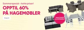 Trademax-katalog | Opptil 60% på hagemøbler | 2025-06-12T00:00:00.000Z - 2025-06-26T00:00:00.000Z