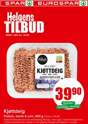 Spar-katalog | Flott tilbud for kuppjegere | 2025-06-19T00:00:00.000Z - 2025-06-21T00:00:00.000Z
