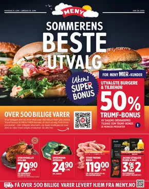 Meny-katalog i Tromsø | Meny Kundeavis | 2025-06-09T00:00:00.000Z - 2025-06-14T00:00:00.000Z